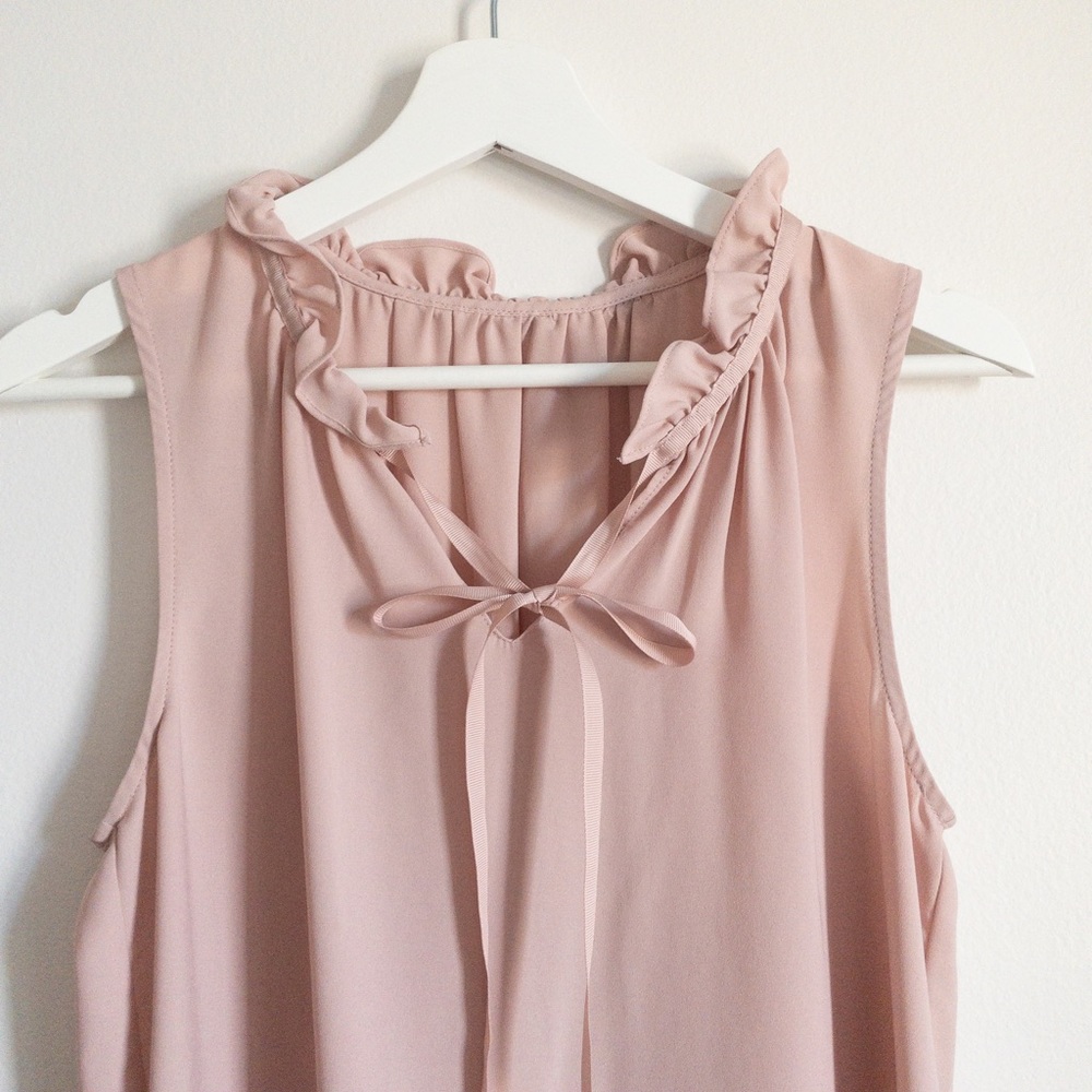 Pink blouse for work - Picture 3 of 3